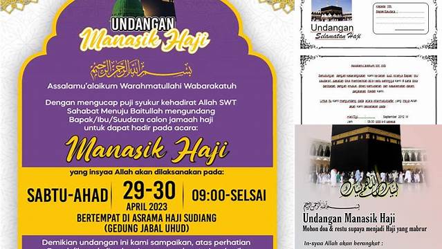 Undangan Manasik Haji