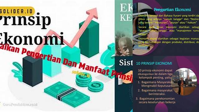 Pelajari Rahasia yang Jarang Diketahui dari Prinsip Ekonomi: Manfaat yang Akan Mengubah Anda