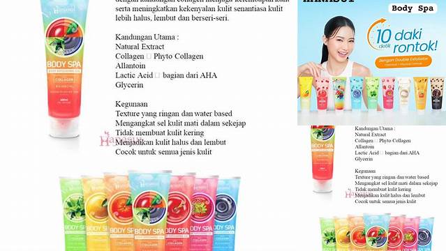 Temukan Rahasia Varian Hanasui Body Spa yang Perlu Anda Ketahui
