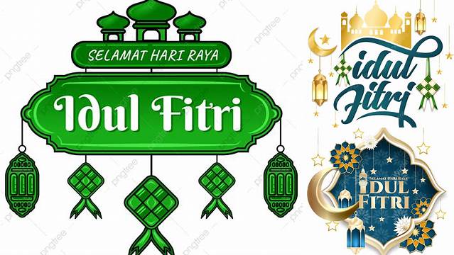 Vector Selamat Idul Fitri Png