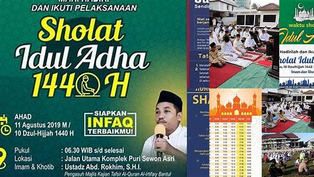 Waktu Pelaksanaan Shalat Idul Adha