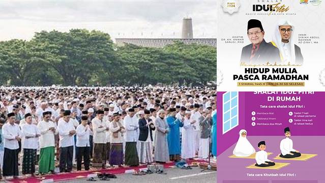 Waktu Pelaksanaan Shalat Idul Fitri