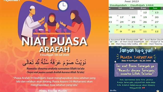 Waktu Puasa Arafah