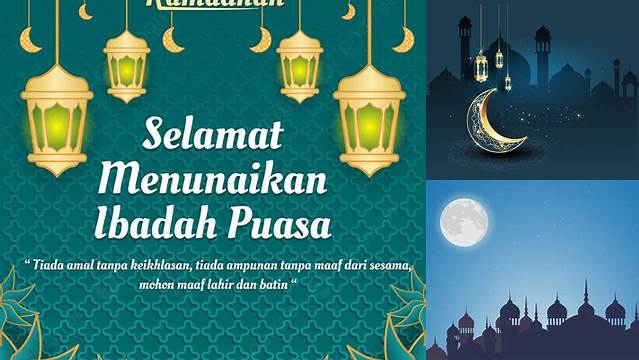 Wallpaper Bulan Puasa