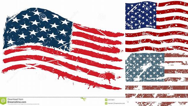 worn american flag clipart - Clipground