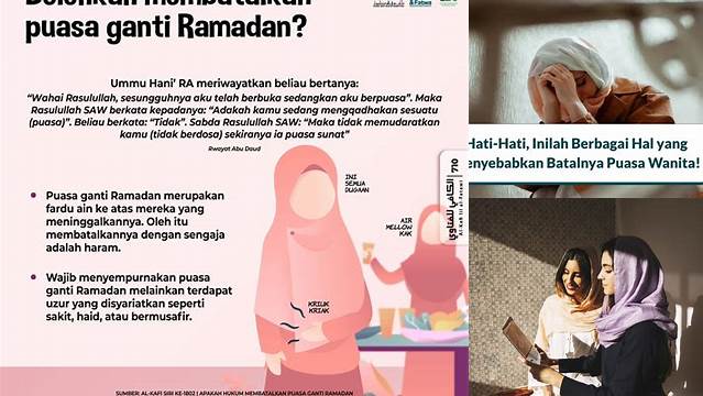 Yang Membatalkan Puasa Bagi Wanita