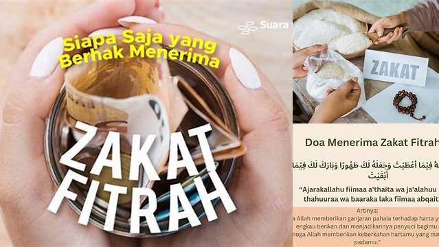 Yang Menerima Zakat Fitrah