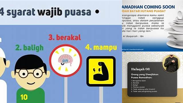 Yang Wajib Berpuasa