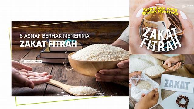 Yang Wajib Menerima Zakat Fitrah