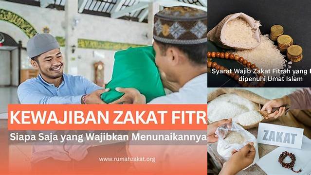 Yang Wajib Mengeluarkan Zakat Fitrah