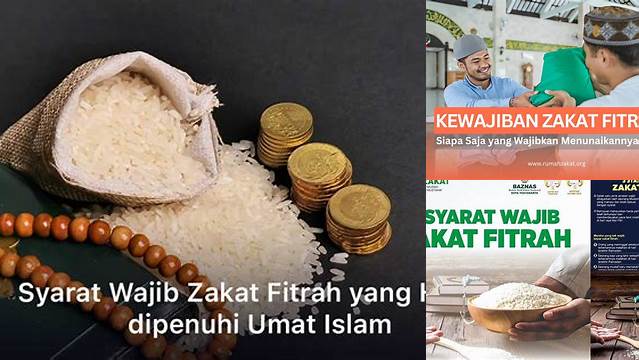 Yang Wajib Zakat Fitrah