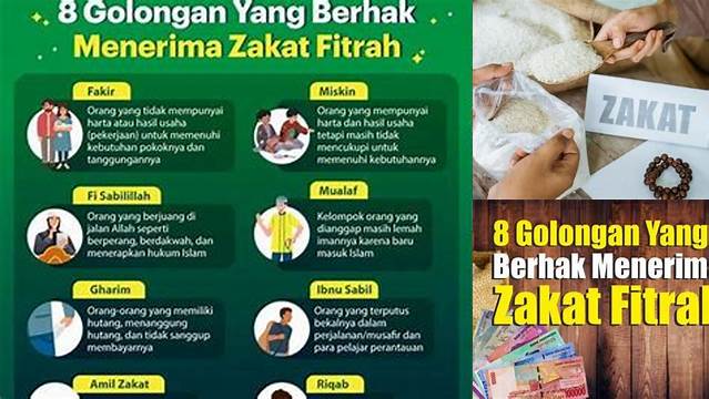 Yg Wajib Menerima Zakat Fitrah