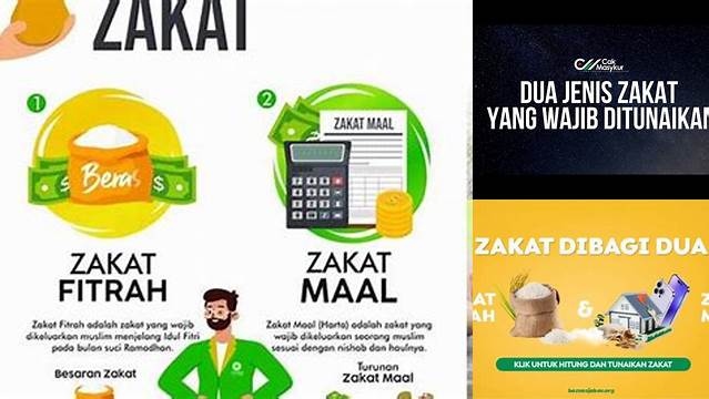 Zakat Dibagi Menjadi Dua Yaitu