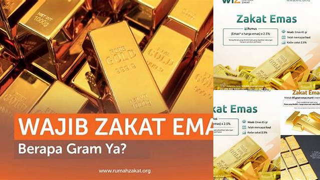 Zakat Emas Berapa