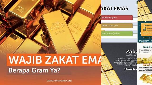 Zakat Emas Berapa Gram