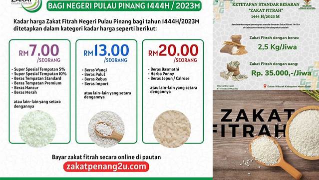 Zakat Fitrah Beras