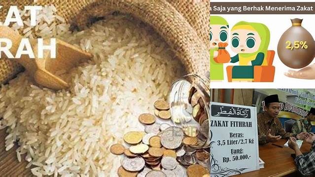 Zakat Fitrah Berupa Apa Saja