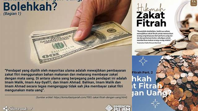 Zakat Fitrah Dengan Uang