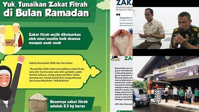 Zakat Fitrah Didistribusikan Pada Bulan