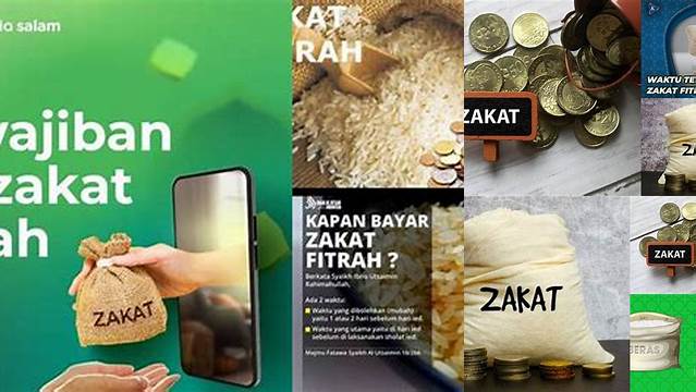 Zakat Fitrah Kapan