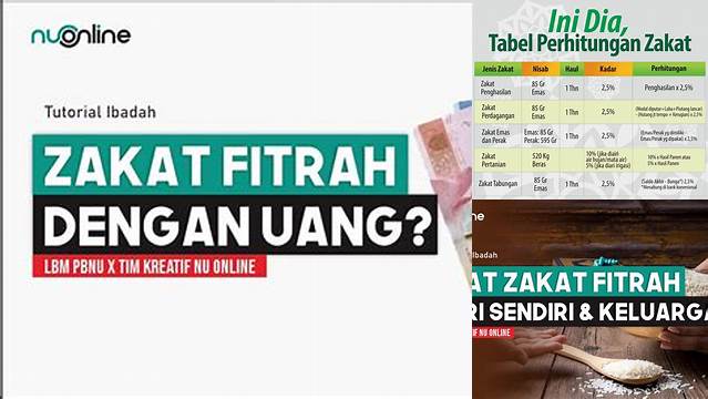 Zakat Fitrah Nu Online