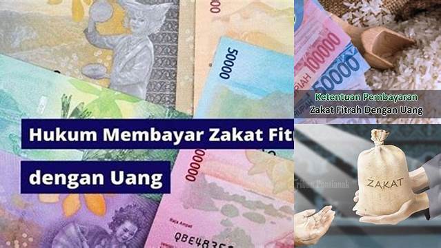 Zakat Fitrah Pakai Uang