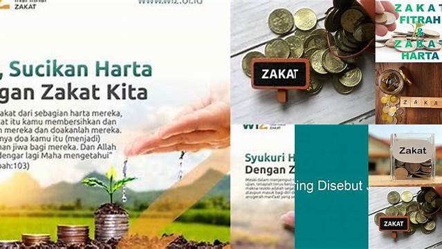 Zakat Harta Disebut Juga Dengan Zakat