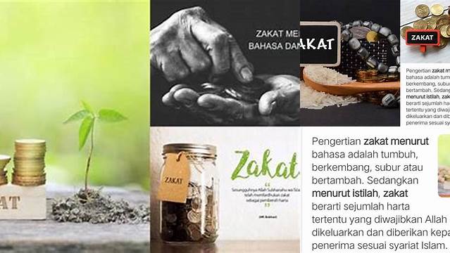 Zakat Menurut Bahasa Dan Istilah