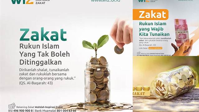 Zakat Merupakan Rukun Islam Yang Ke