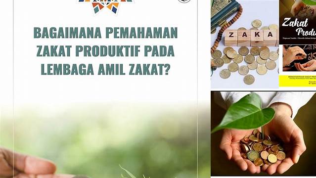 Zakat Produktif Adalah