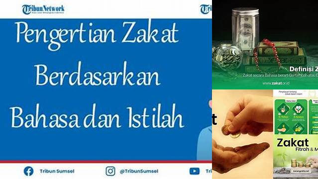 Zakat Secara Bahasa