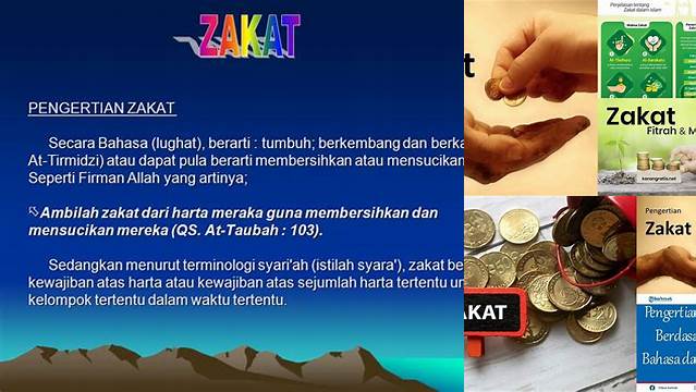 Zakat Secara Bahasa Berarti